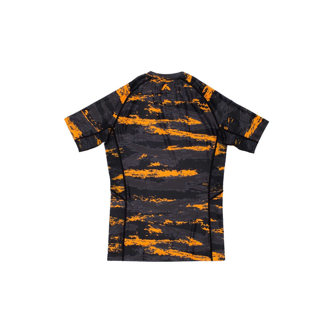 'Blaze' Camo Short Sleeve Rashguard