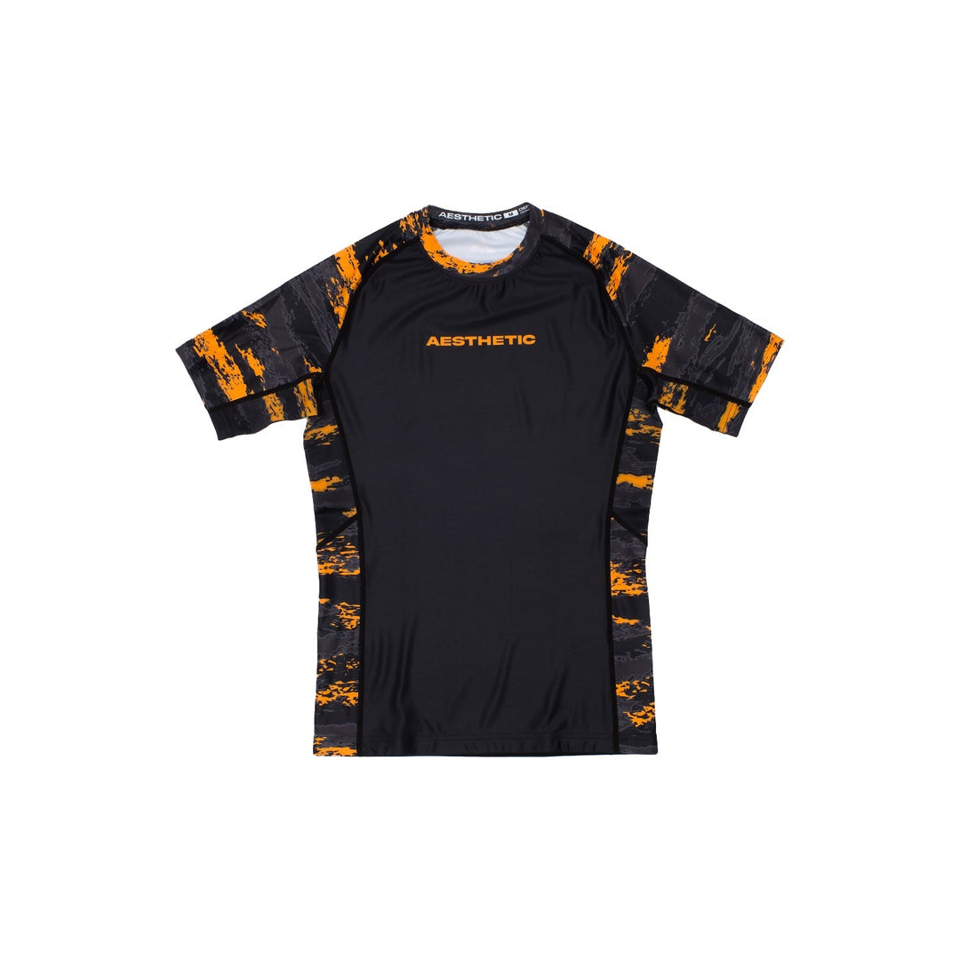 'Blaze' Camo Short Sleeve Rashguard