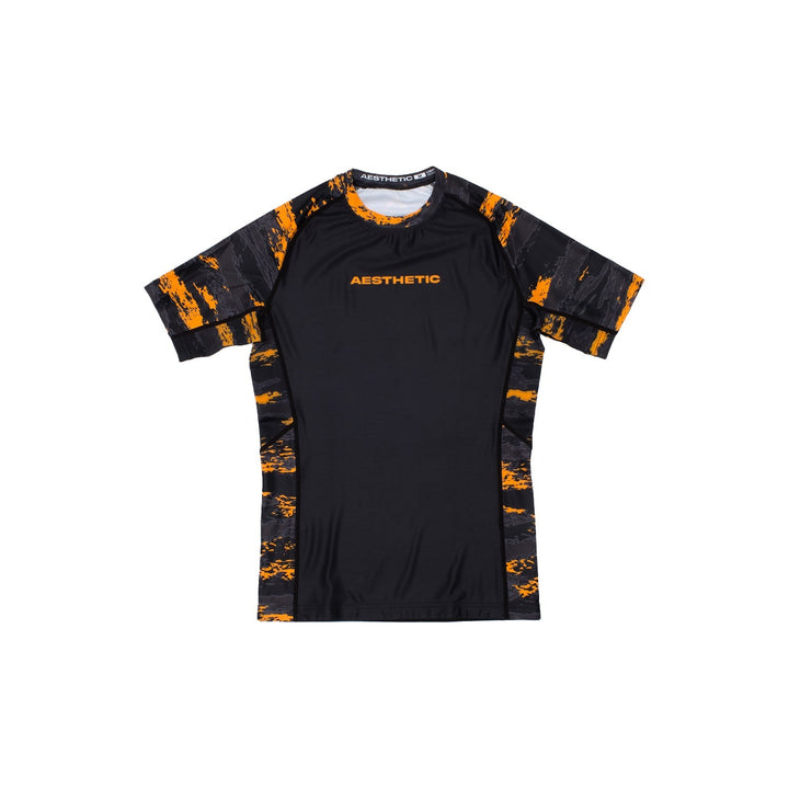 'Blaze' Camo Short Sleeve Rashguard