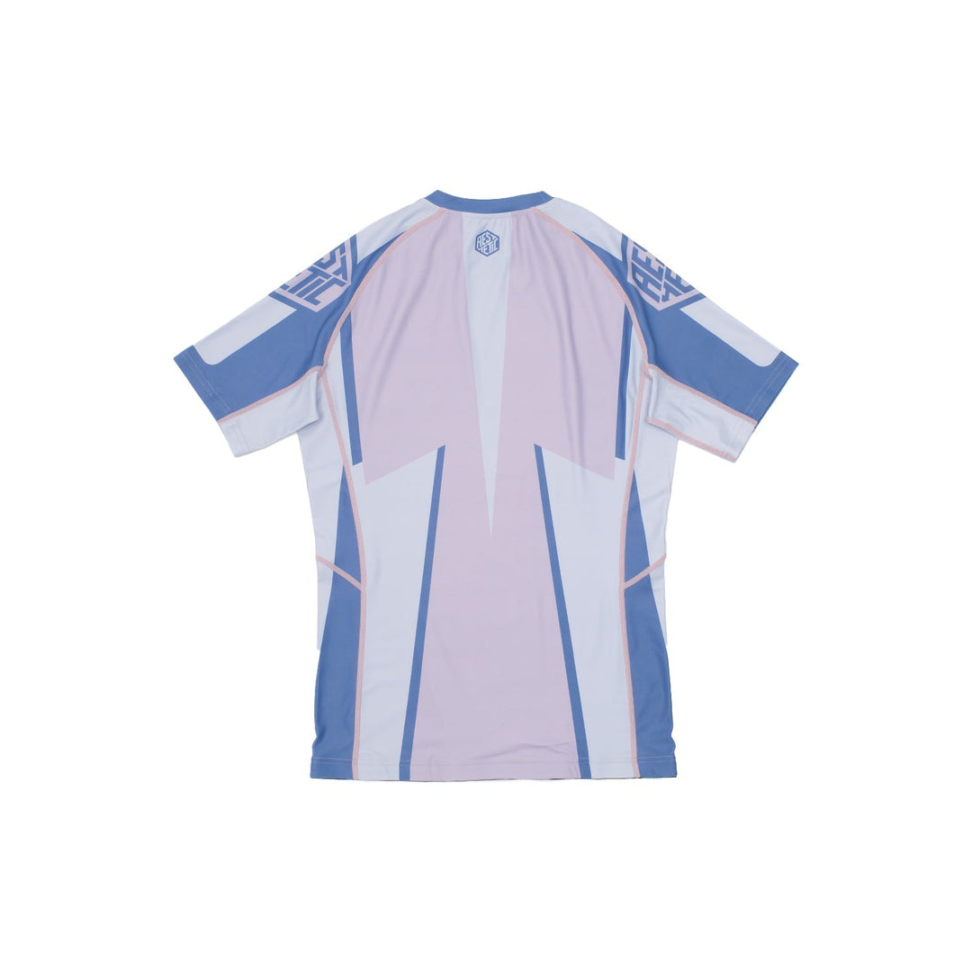 Cross Short Sleeve Rashguard (Violet)