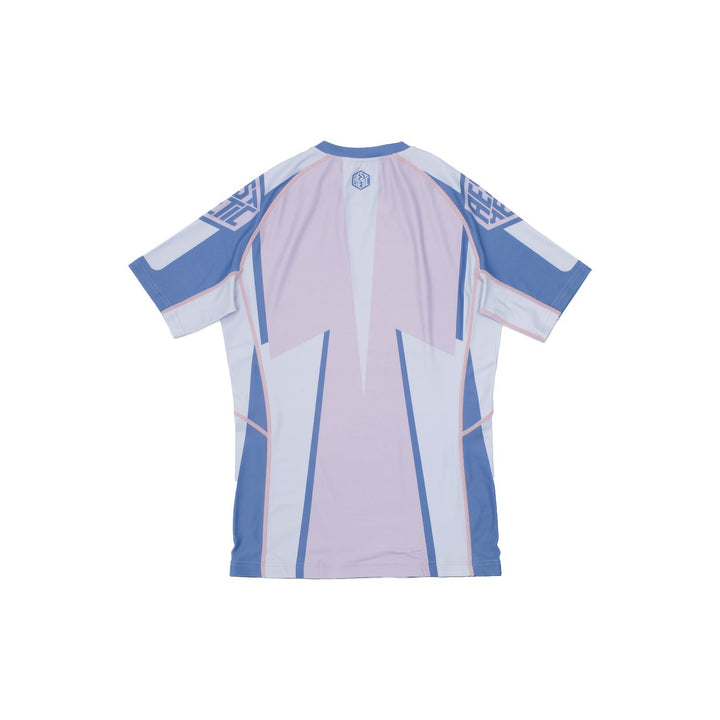 Cross Short Sleeve Rashguard (Violet)