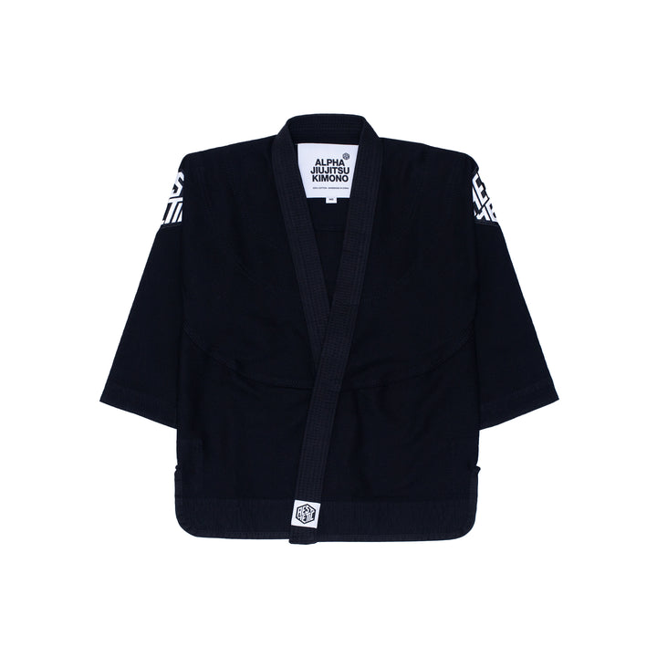 THE ALPHA KIDS KIMONO (BLACK)