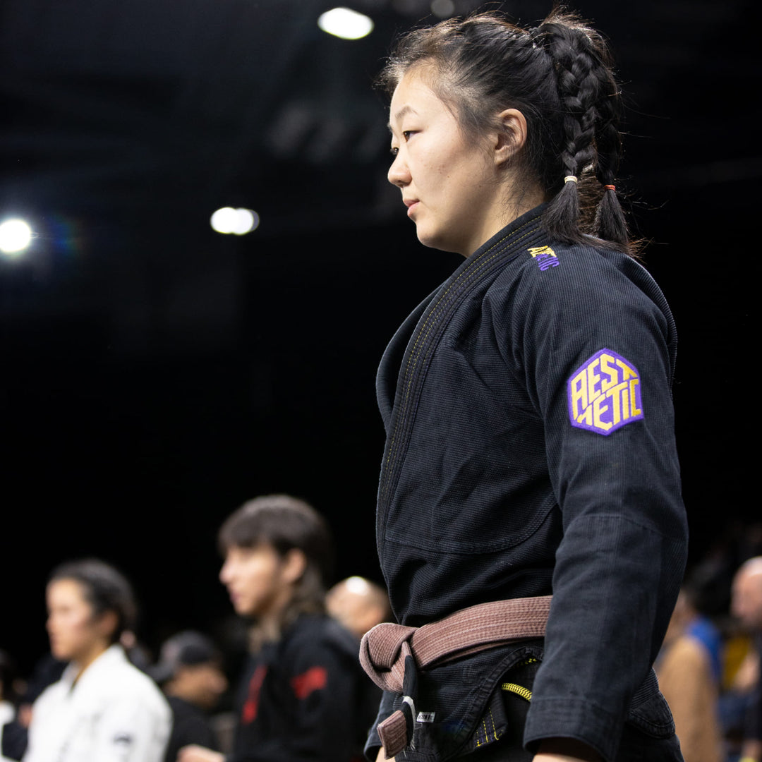 The Alpha+ Kimono (Black/Purple)