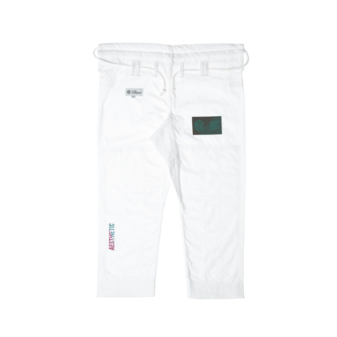 Pure Legacy Kimono (White/Racing Green)