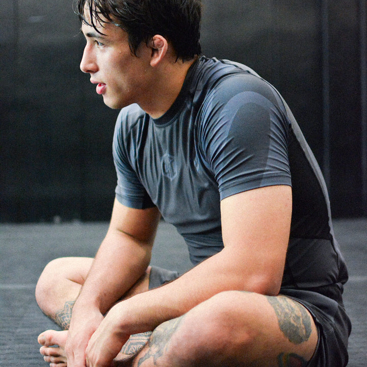 'Midnight' Jozef Chen Short Sleeve Rashguard