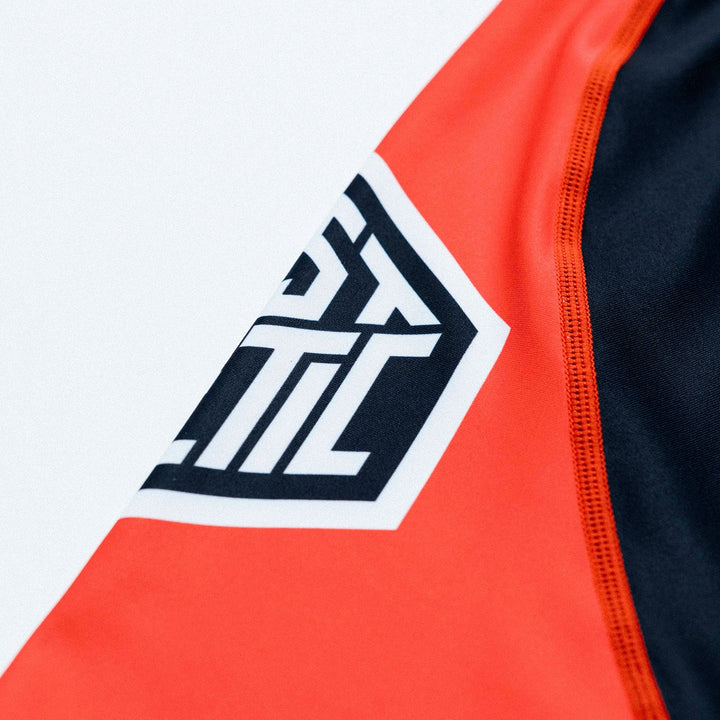 'Moto' Short Sleeve Rashguard (Red)