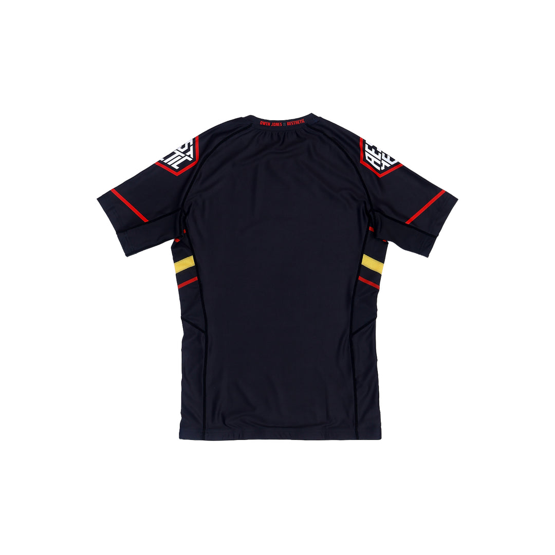 'Moto' Owen Jones Short Sleeve Rashguard