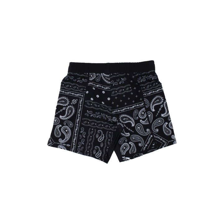 Paisley Grappling Shorts (Black)