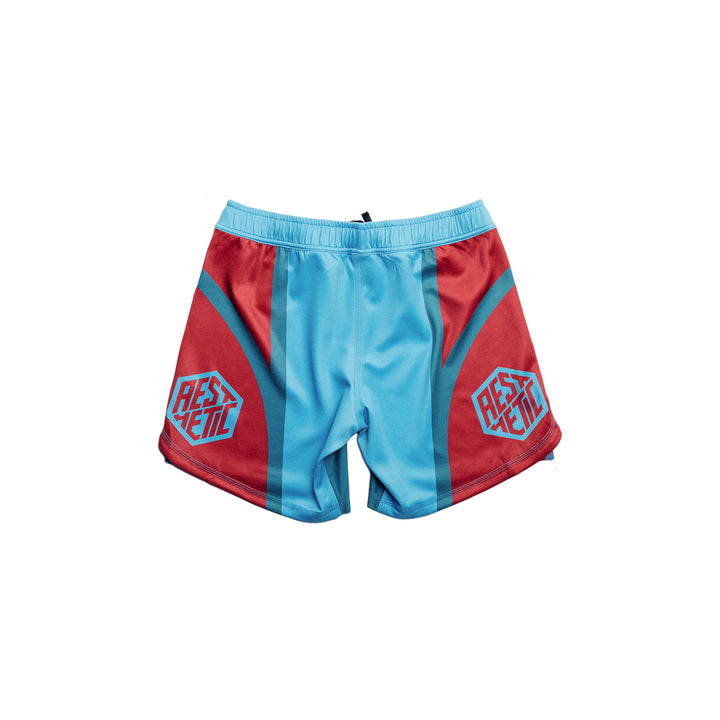 Cross Combat Shorts (Maroon)